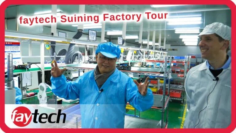 Factory & Office Tours at Four faytech Locations in China!