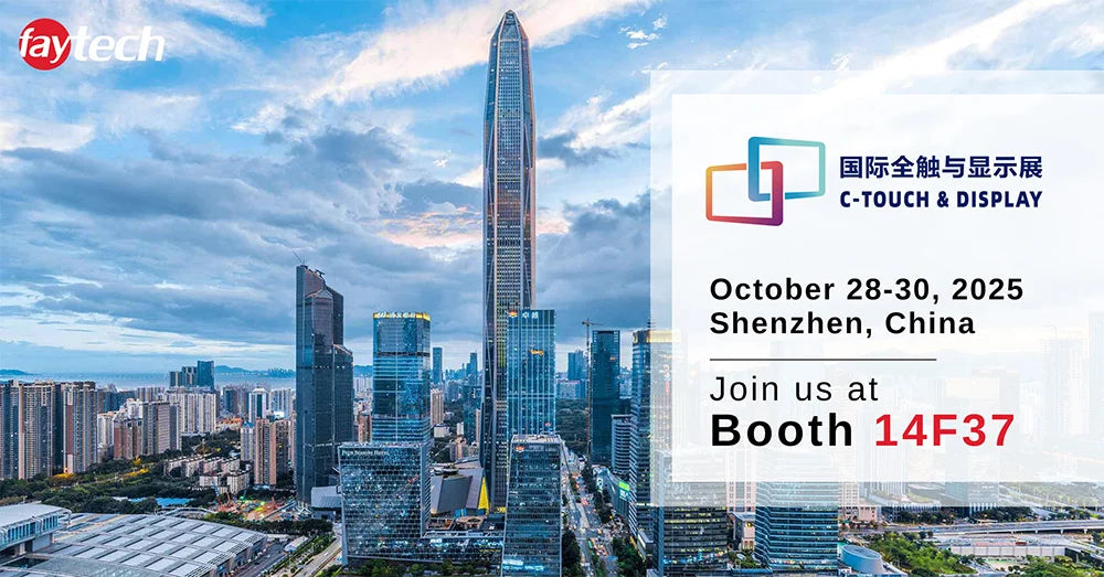 faytech at C-Touch & Display in Shenzhen, China 2025