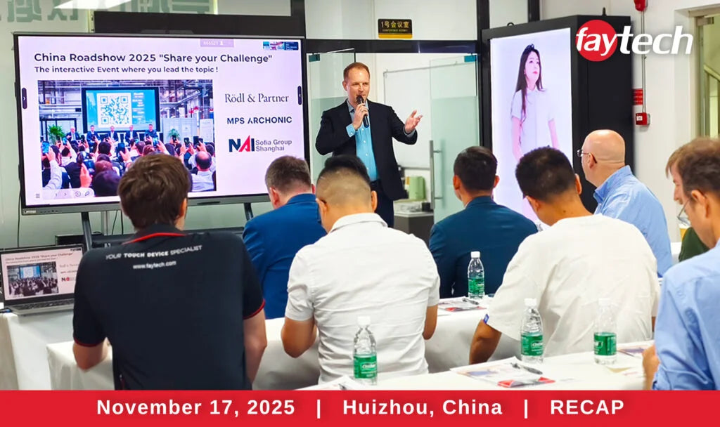 faytech Hosts Successful Huizhou Stop of the 2025 China Interactive Roadshow