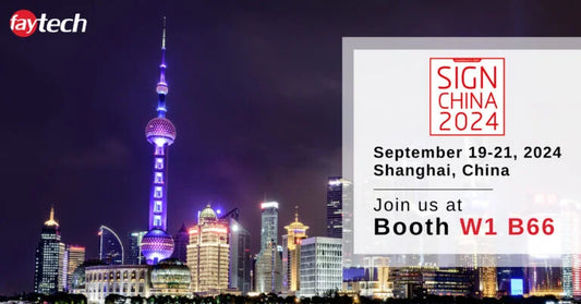 faytech at SIGN CHINA in Shanghai 2024